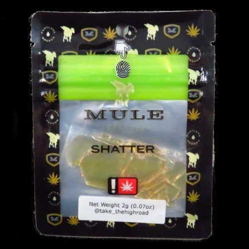Mule Extracts - shatter - Banana Punch